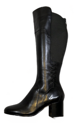 ADRIENNE VITTADINI Women's • Grant • Tall Boot - Black Soft Calf Leather -