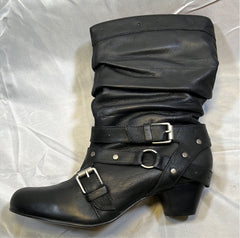 MIA Women's • Silverado • Boot - Black Leather 8.5
